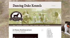 Desktop Screenshot of dancingdukekennels.com